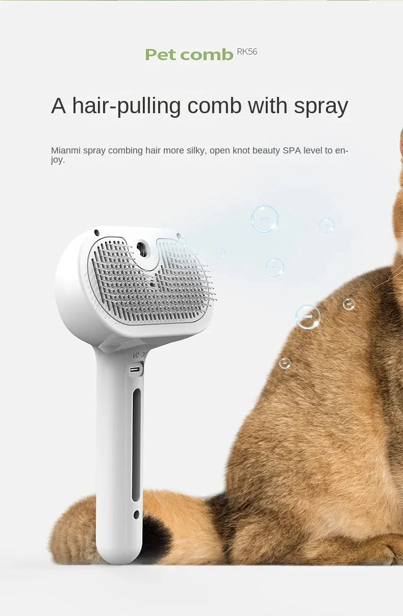 Escova de Limpeza Elétrica 3 em 1 para Cães e Gatos!