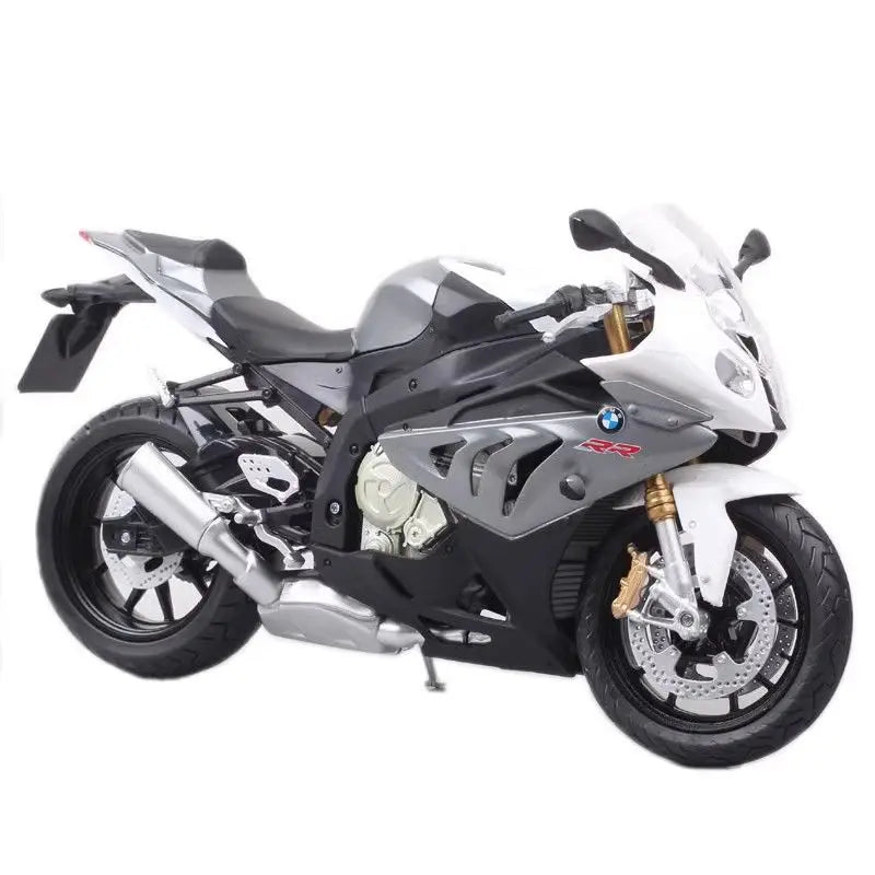 🏍️ Miniatura Moto BMW S1000RR 1:12 RMZ City – Modelo Super Esportiva Colecionável (Diecast)