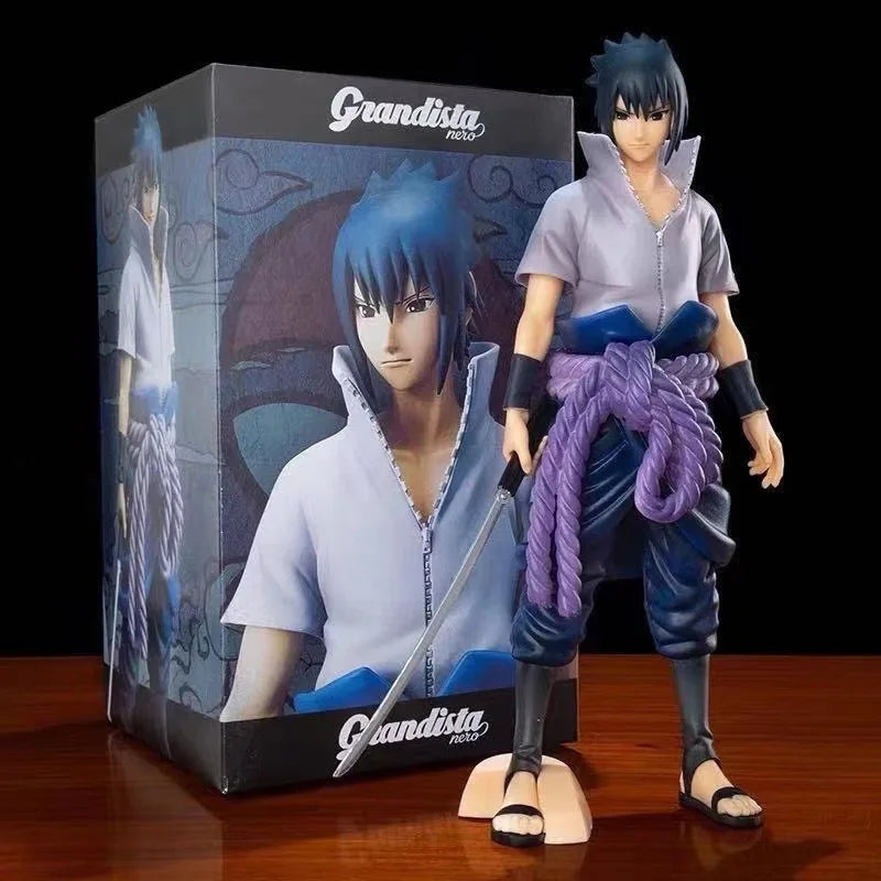 Figura de Ação Sasuke - Pose de Mão, Box de Transmissão do Vento Rápido