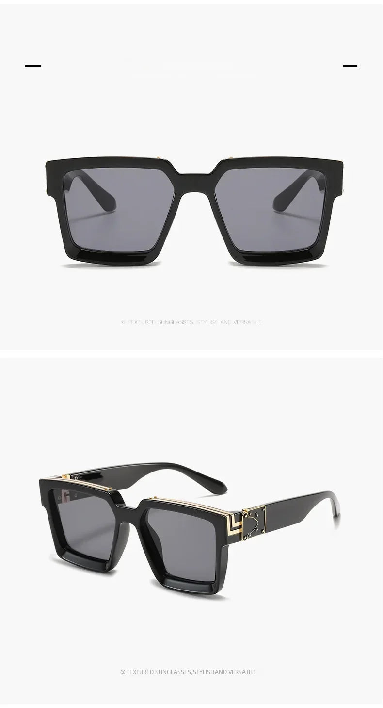 Óculos de Sol Square Fashion – Estilo Milionário!