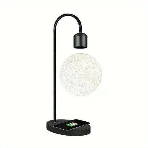 Luminária Lua Flutuante com Levitação Magnética