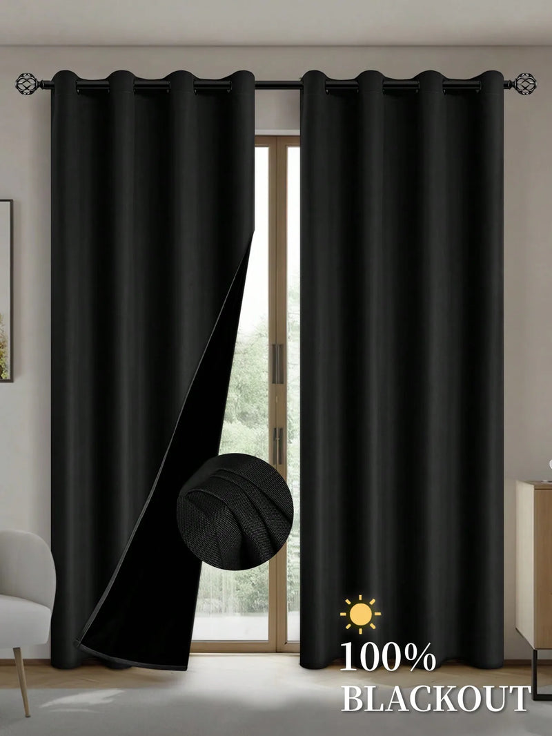 Cortina Blackout com Forro Isolante - Elegância e Conforto para Seu Lar!