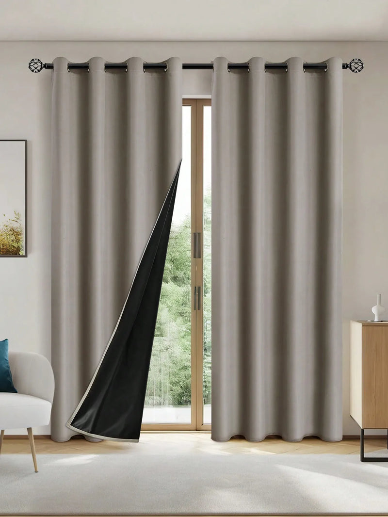 Cortina Blackout com Forro Isolante - Elegância e Conforto para Seu Lar!