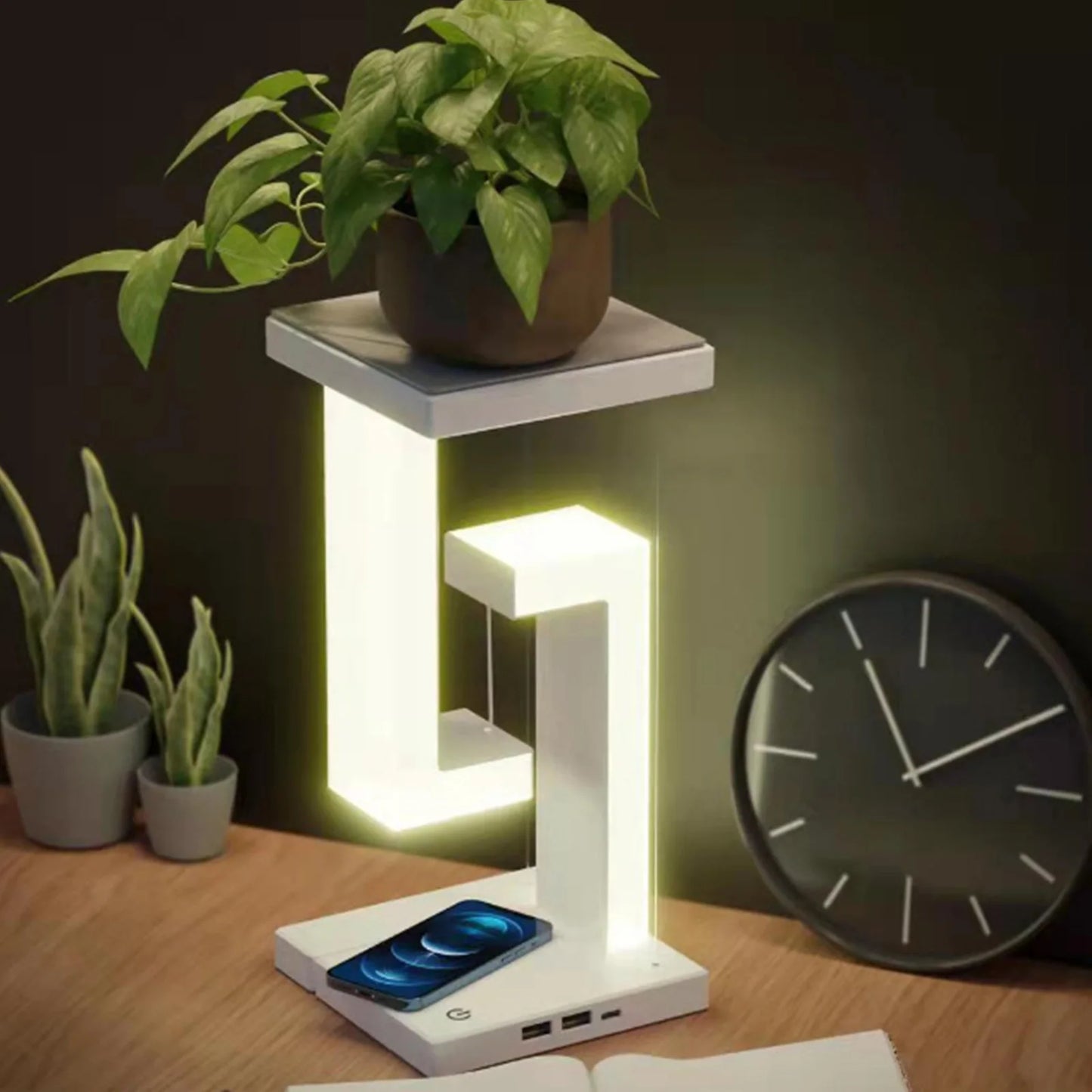 Luminária LED Suspensa Anti-Gravity – Um Toque Futurista na Sua Decoração!