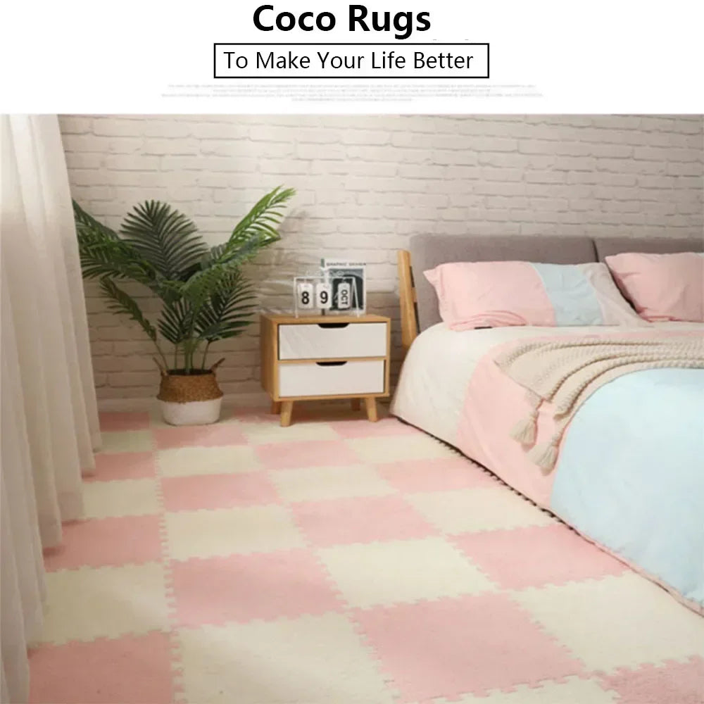 Tapete de Espuma Fofo 30x30cm – Conforto e Estilo para Seu Lar!