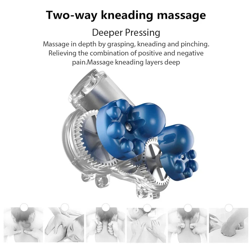 Massageador Cervical Portátil - Relaxamento em Qualquer Lugar!