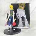 Figura de Ação Naruto Shippuden Bandai - Uchiha Sasuke, Hatake Kakashi, Namikaze Minato (20cm)