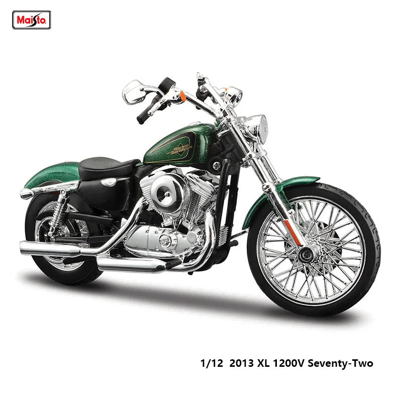 🏍️ Miniatura Harley-Davidson Road King Special 2017 1:12 Maisto – Moto Clássica Colecionável (Diecast)