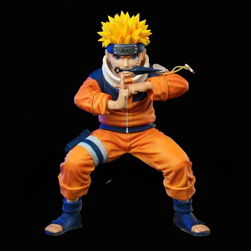 Figura Colecionável Uzumaki Naruto – 18cm Kagebunsin no Jutsu PVC