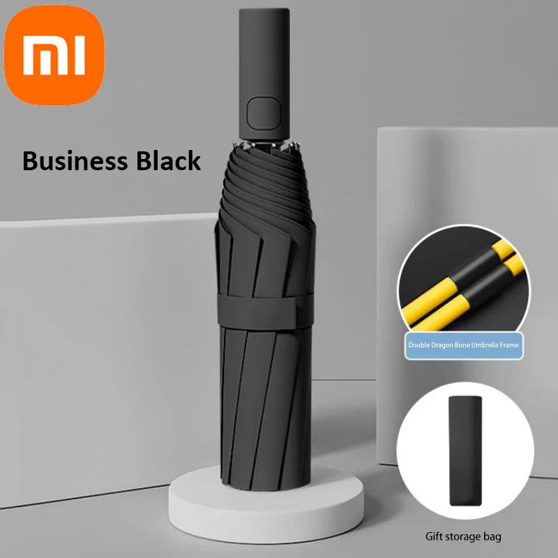 Xiaomi Guarda-Chuva Automático 24 Varetas – Grande, Resistente, Proteção UV e Design Premium