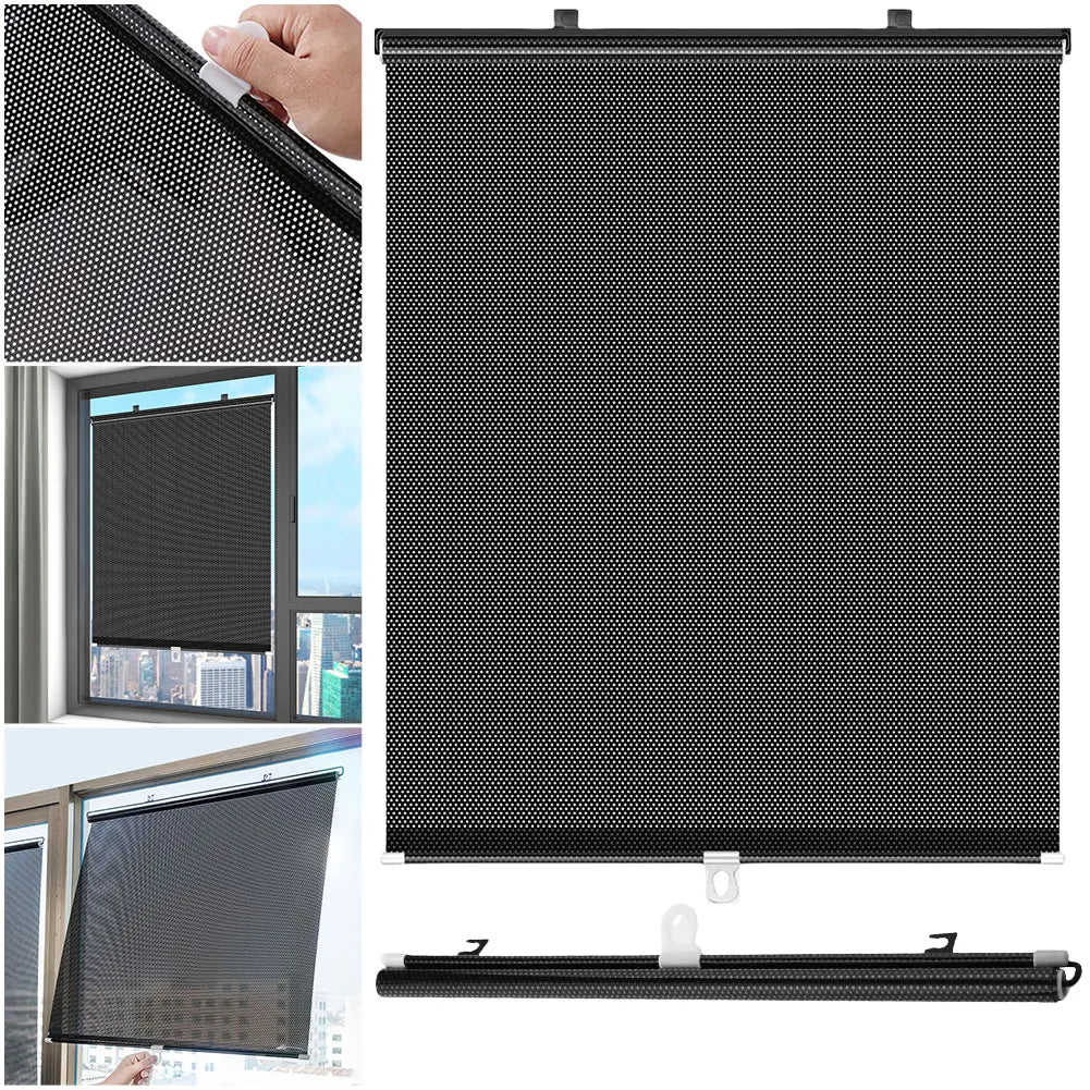 Cortina Blackout Universal com Ventosa – Fácil de Instalar!