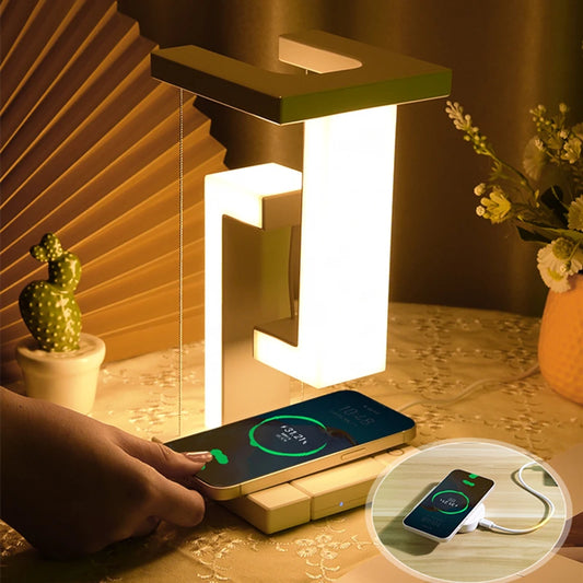 Luminária LED Suspensa Anti-Gravity – Um Toque Futurista na Sua Decoração!