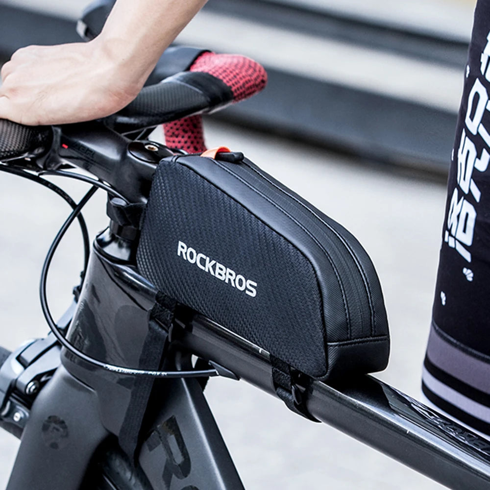 Bolsa de Quadro ROCKBROS – Impermeável, Leve e Funcional para Ciclismo