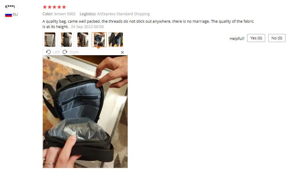 Bolsa Masculina Anti-Furto com Carregamento USB!