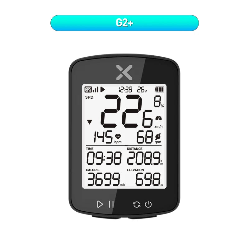 XOSS G2/G2 Plus – Ciclocomputador GPS Wireless para Ciclismo