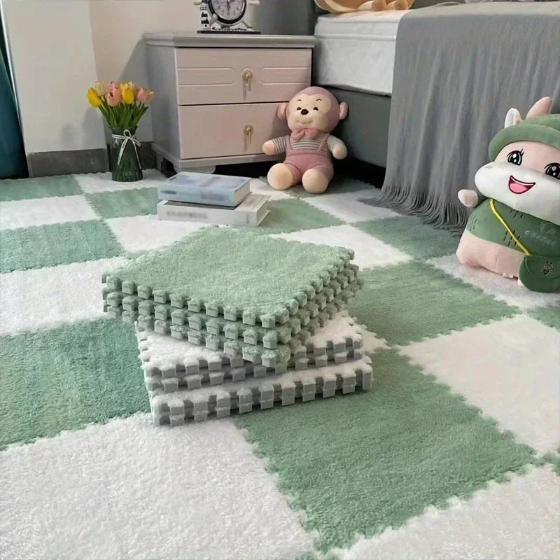 Tapete de Espuma Fofo 30x30cm – Conforto e Estilo para Seu Lar!
