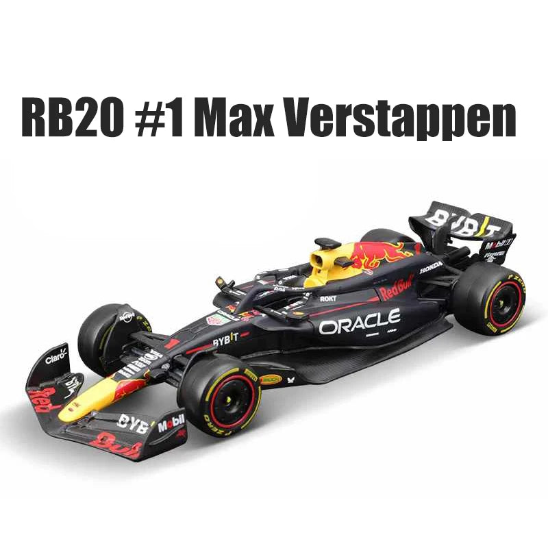🏁 Miniatura F1 McLaren MCL38 Bburago 1:43 – Edição Miami & Mônaco GP 2024 (Diecast Colecionável)