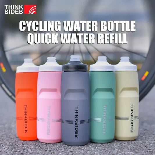 ThinkRider Garrafa de Água para Ciclismo – 620ml/750ml