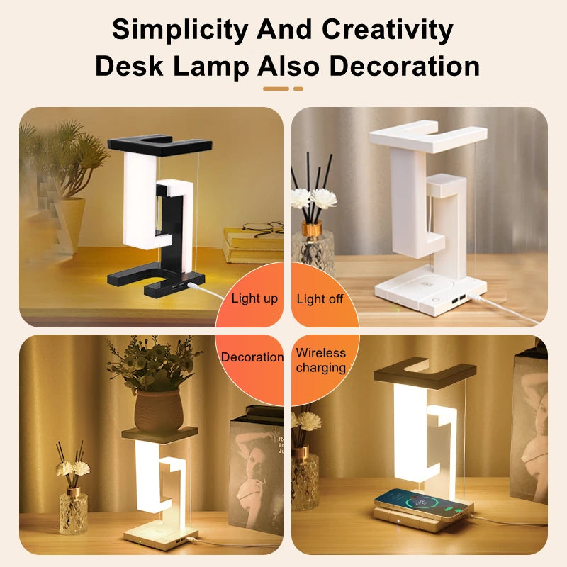 Luminária LED Suspensa Anti-Gravity – Um Toque Futurista na Sua Decoração!