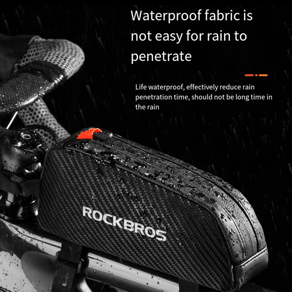 Bolsa de Quadro ROCKBROS – Impermeável, Leve e Funcional para Ciclismo
