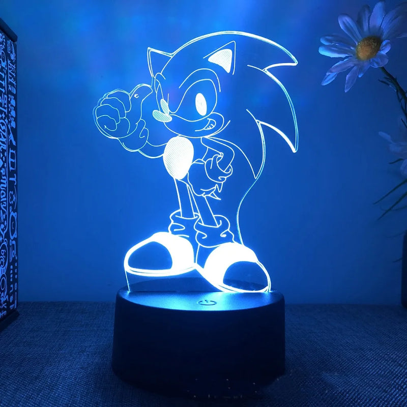 Sonices 3D Visual Illusion Night Light – Criatividade e Encanto para o Seu Ambiente