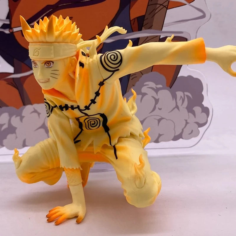 Figura Colecionável Uzumaki Naruto – 18cm Kagebunsin no Jutsu PVC