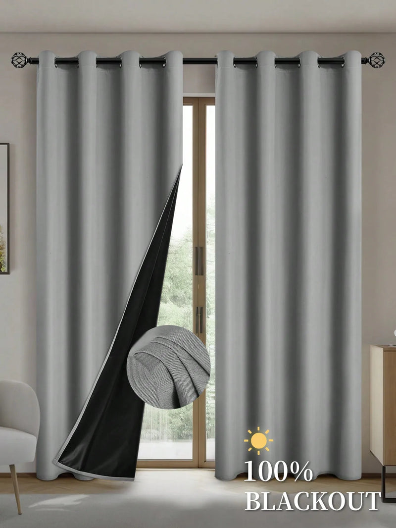 Cortina Blackout com Forro Isolante - Elegância e Conforto para Seu Lar!