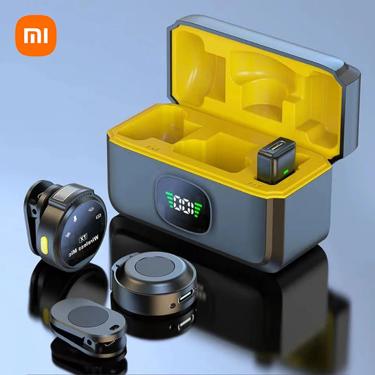 Microfone Lavalier Xiaomi Wireless – Som Claro e Sem Fios