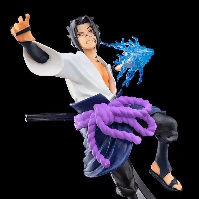 Bandai 20cm Naruto Sasuke Uchiha Action Figure - PVC Model