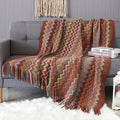 Cobertor Boho Estilo Étnico – Decoração Aconchegante e Vibrante para Seu Lar!