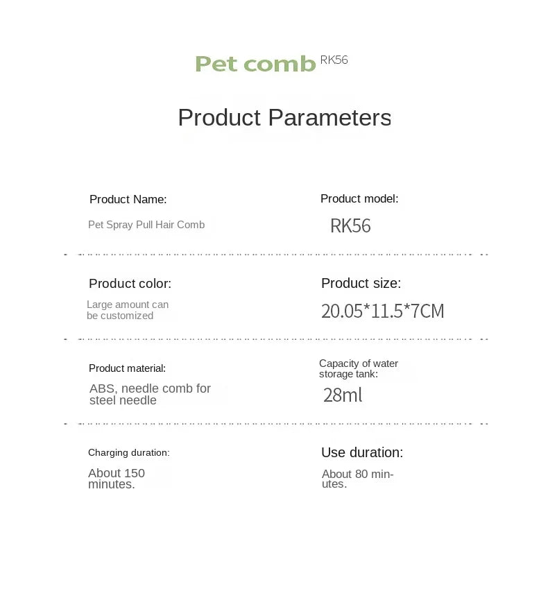 Escova de Limpeza Elétrica 3 em 1 para Cães e Gatos!