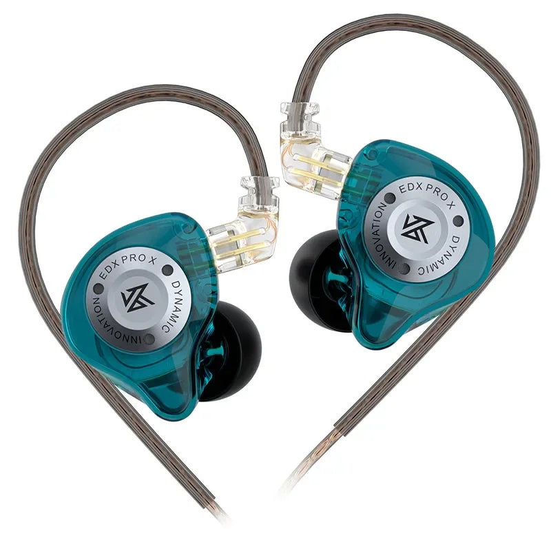 KZ EDX PRO X – Fone de Ouvido Dinâmico HiFi Bass | Qualidade Profissional para Música e Esporte!