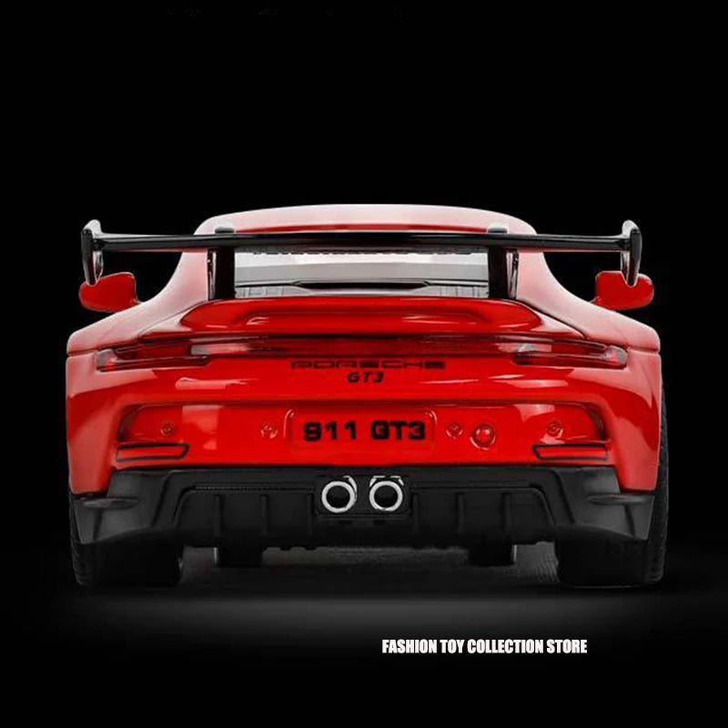 🏎️ Miniatura Porsche 911 GT3 Sport 1:32 MAKEDA – Modelo Esportivo com Luz e Som (Diecast)