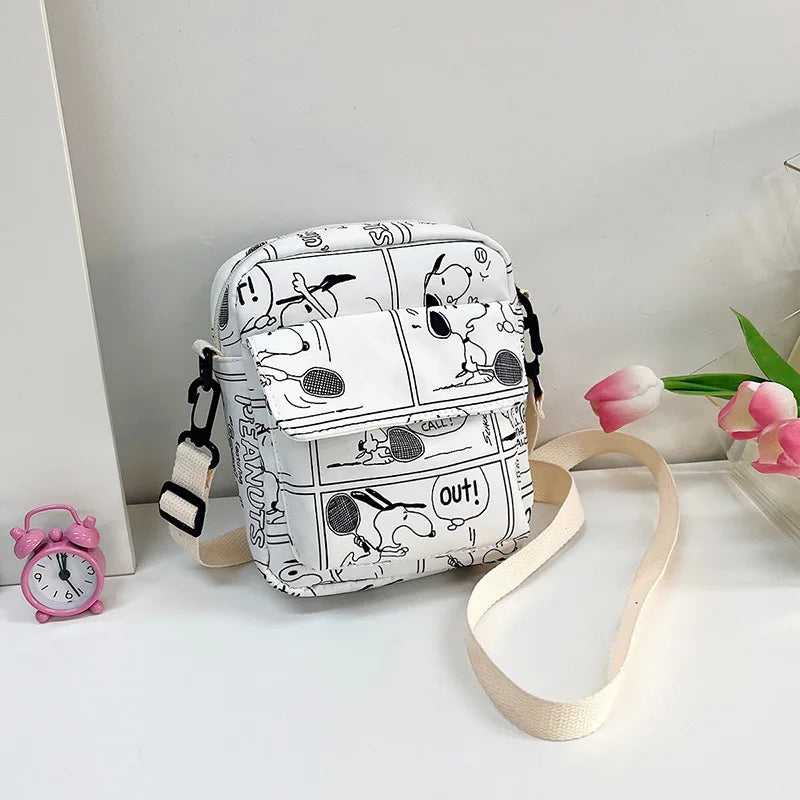 Bolsa de Ombro Cartoon Corner Creature Snoop - Estilo Descomplicado para Mulheres