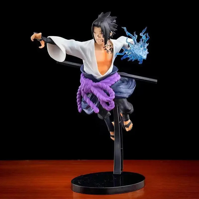 Bandai 20cm Naruto Sasuke Uchiha Action Figure - PVC Model