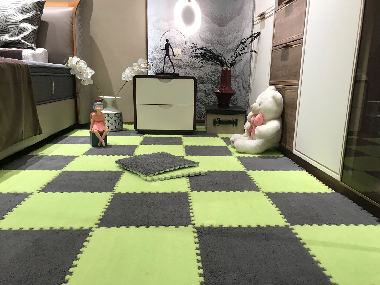 Tapete de Encaixe EVA Infantil – Conforto e Diversão para Crianças