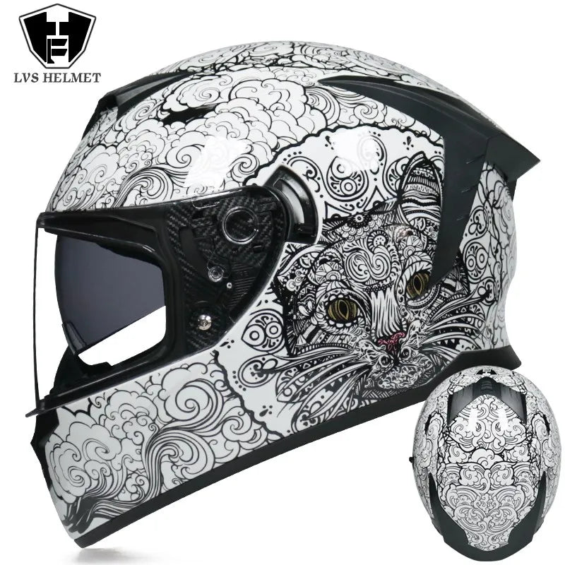 Capacete Modular Full Face ORZ – Segurança e Conforto para Motos e Scooters | Certificação DOT