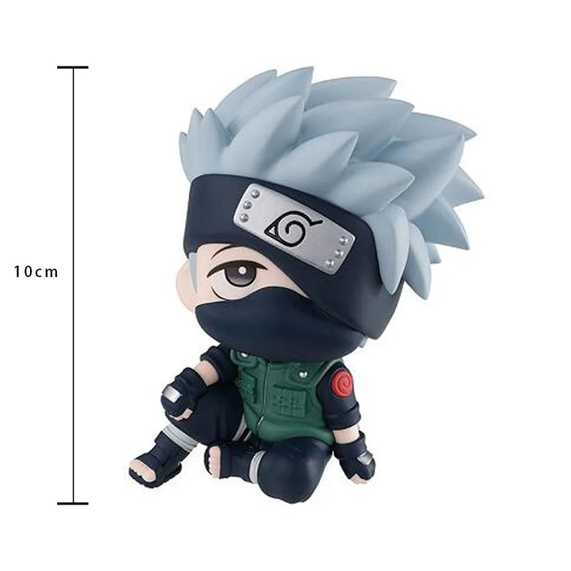 10cm Naruto Anime Figure Collection - Uzumaki Naruto, Kakashi, Uchiha Sasuke, Itachi