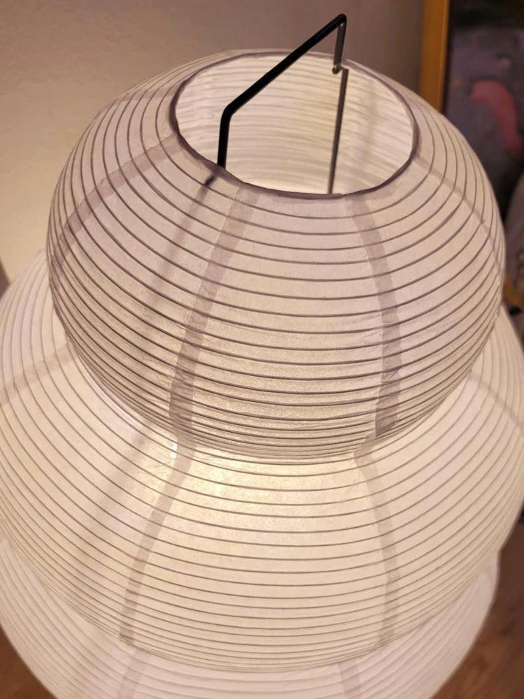Lâmpada de Mesa LED Estilo Japonês – Elegância e Tradição com Toque Moderno!