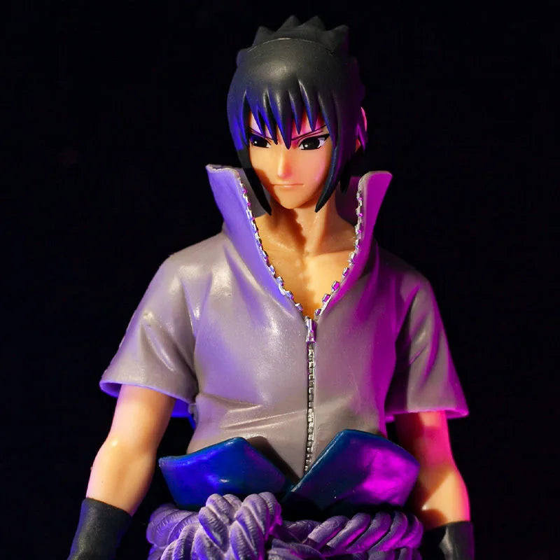 Figura de Ação Sasuke - Pose de Mão, Box de Transmissão do Vento Rápido