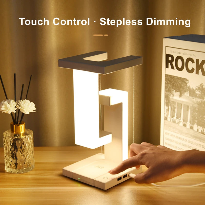 Luminária LED Suspensa Anti-Gravity – Um Toque Futurista na Sua Decoração!