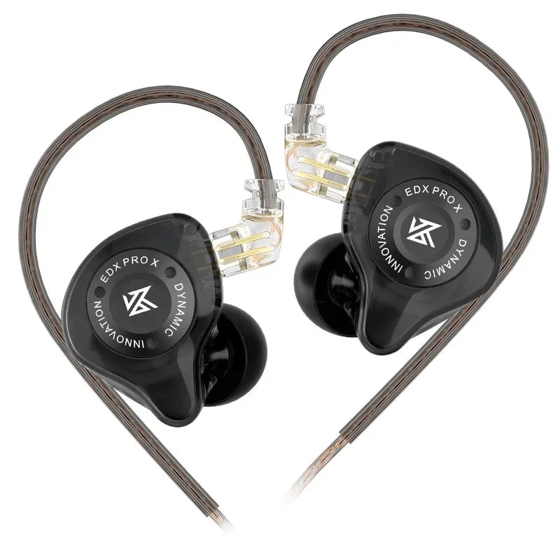 KZ EDX PRO X – Fone de Ouvido Dinâmico HiFi Bass | Qualidade Profissional para Música e Esporte!