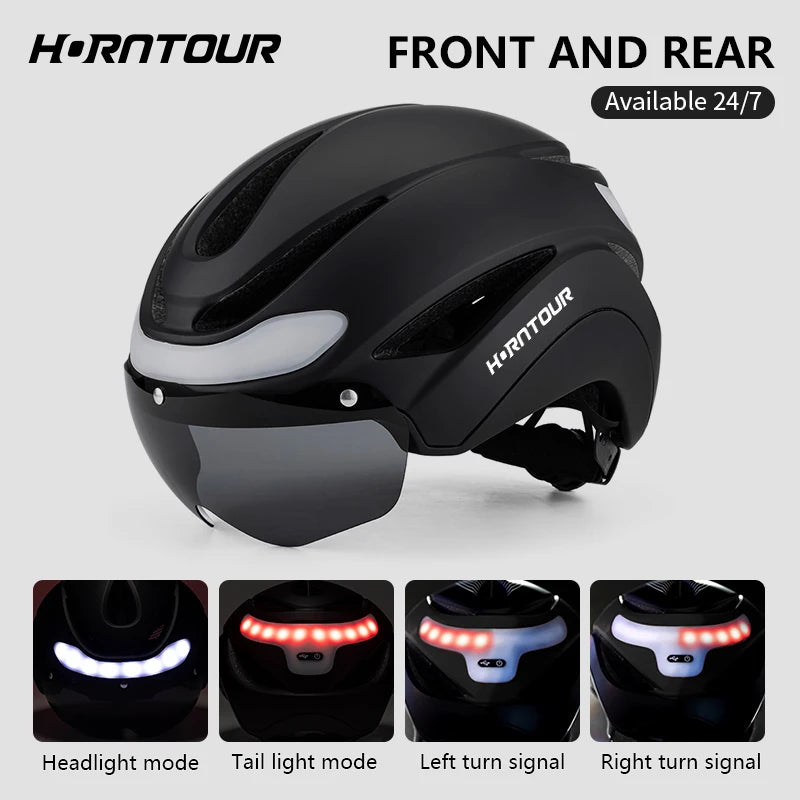 Capacete de Ciclismo Horntour HT-16 – Segurança, Tecnologia e Conforto!
