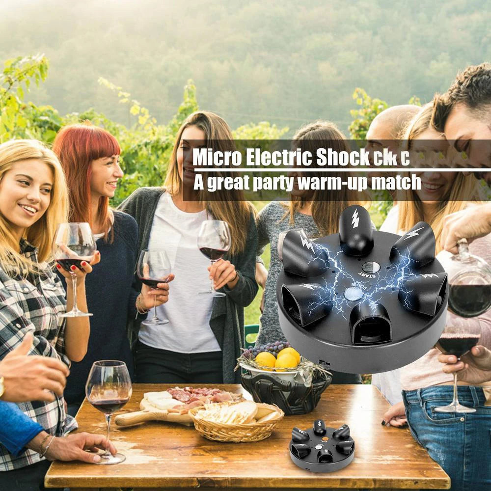 Máquina de Choque Elétrico – Jogo Divertido de Roleta Russa!