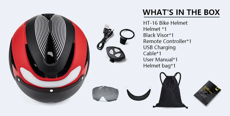 Capacete de Ciclismo Horntour HT-16 – Segurança, Tecnologia e Conforto!