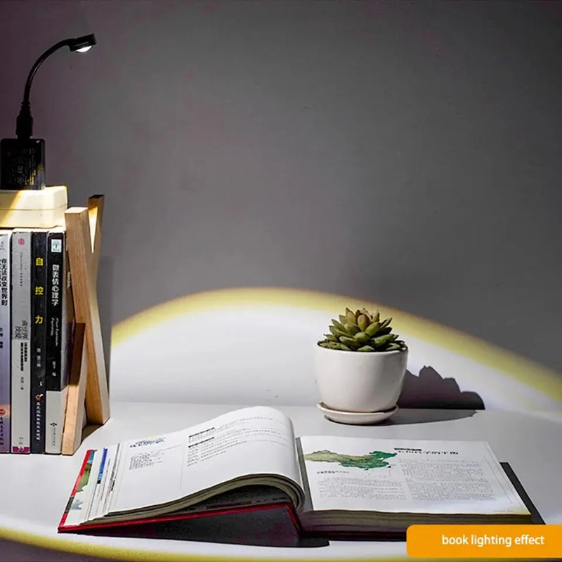 Lâmpada de Pôr do Sol USB - Iluminação LED Arco-Íris para Decoração de Ambiente