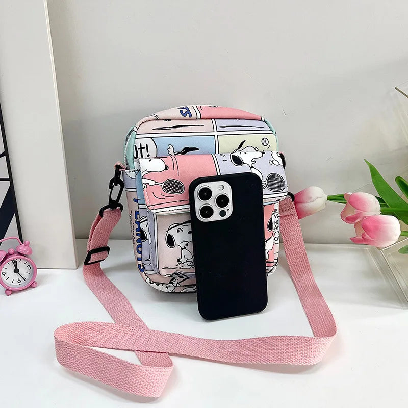 Bolsa de Ombro Cartoon Corner Creature Snoop - Estilo Descomplicado para Mulheres