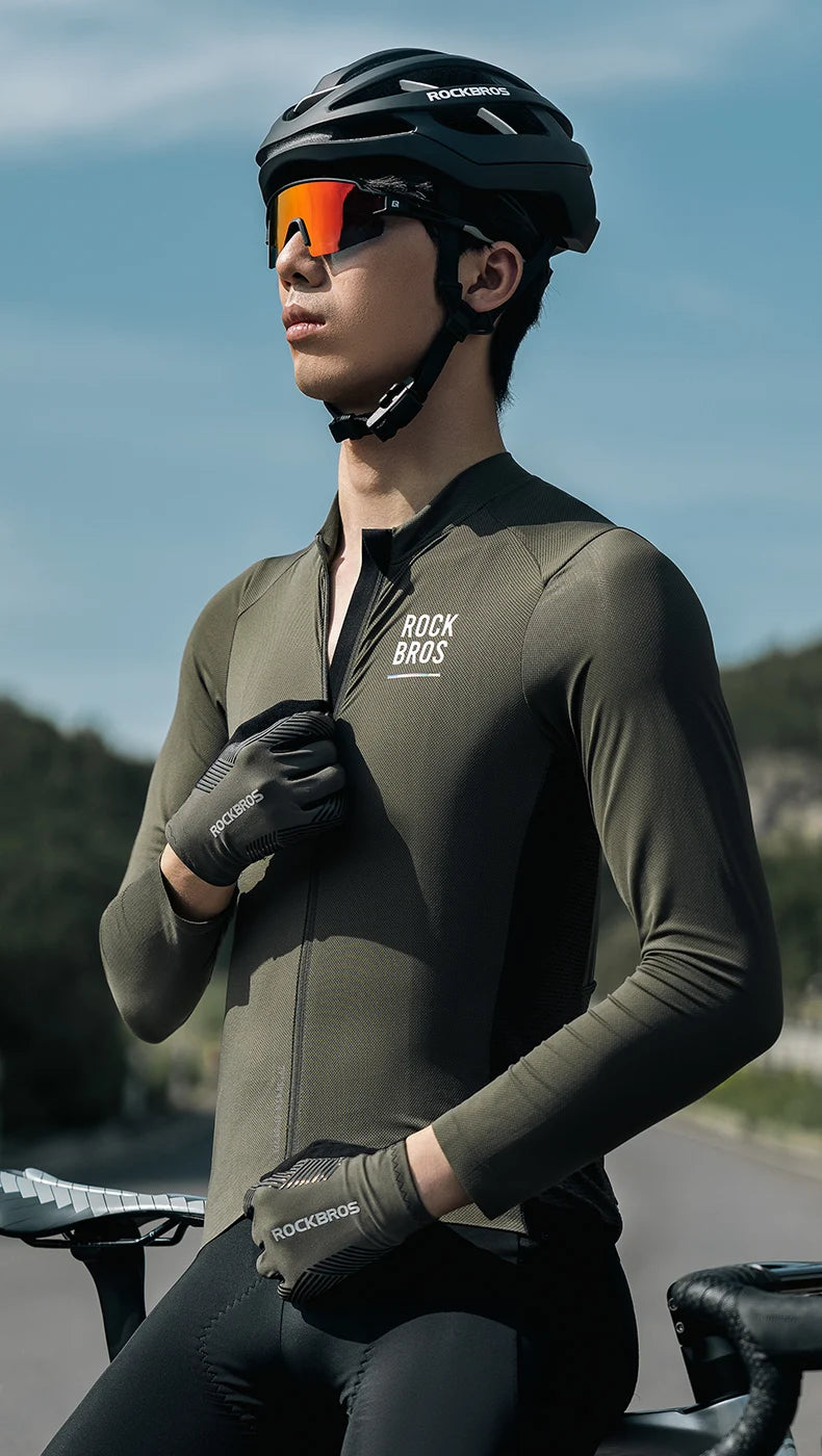 ROCKBROS Luvas de Ciclismo – Proteção, Conforto e Controle!