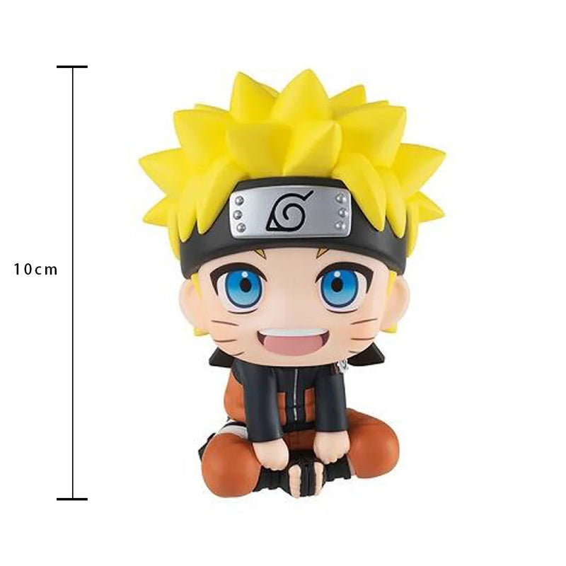 10cm Naruto Anime Figure Collection - Uzumaki Naruto, Kakashi, Uchiha Sasuke, Itachi