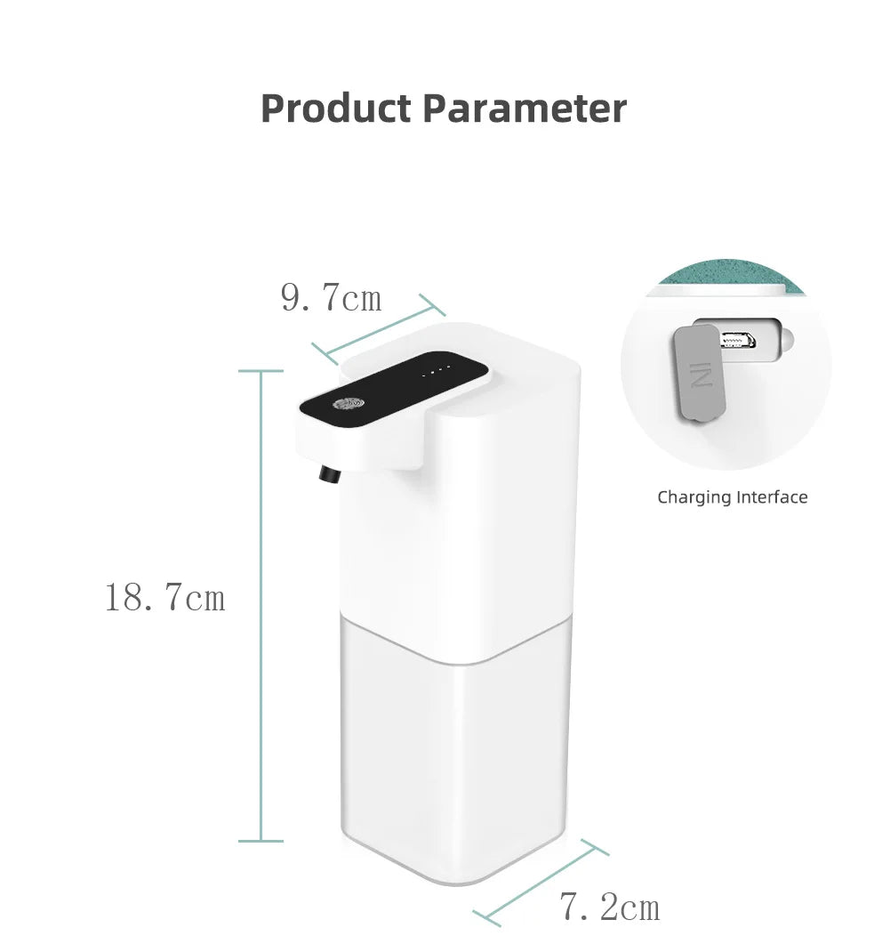 Dispensador Automático de Sabão Espuma – Tecnologia de Sensor Infravermelho!
